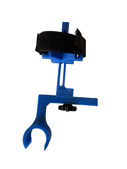 Support de seringue pour purge de frein vélo - Fixation guidon 22,2 mm