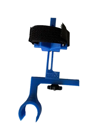 Support de seringue pour purge de frein vélo - Fixation guidon 22,2 mm