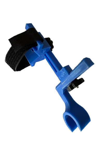 Support de seringue pour purge de frein vélo - Fixation guidon 22,2 mm