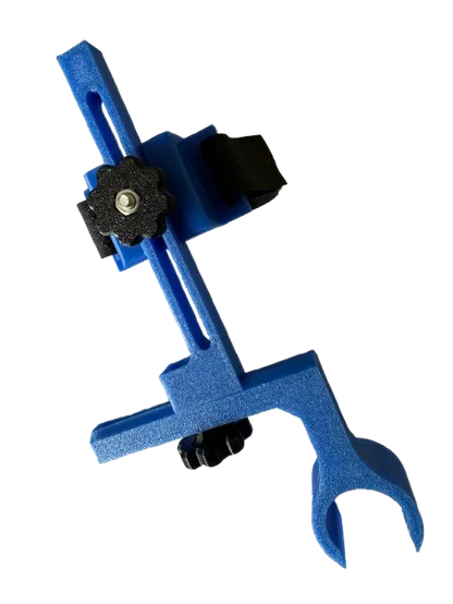 Support de seringue pour purge de frein vélo - Fixation guidon 22,2 mm