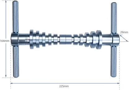 Kit Professionnel d’Installation de Roulements pour Vélo - Compatible Moyeu de Roue