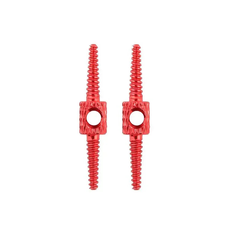 Outil de routage câble interne vélo – Aluminium rouge – 2 pièces