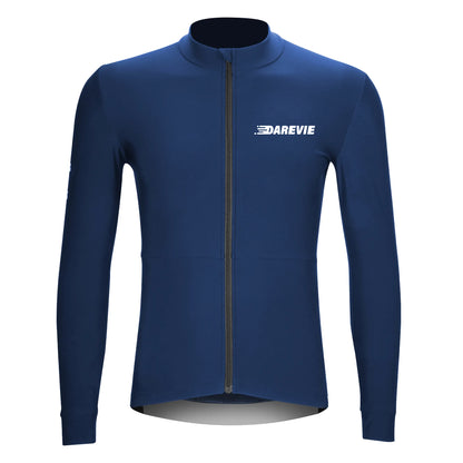 Maillot de cyclisme thermique MOJITO Darevie – Bleu