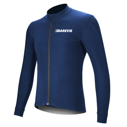 Maillot de cyclisme thermique MOJITO Darevie – Bleu