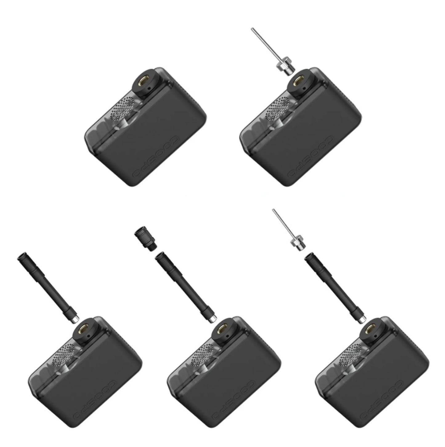 Pompe/Mini compresseur Électrique Coospo X1 – Ultra Compacte, 120 PSI, Recharge Rapide