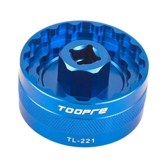 Outil TOOPRE 5-en-1 pour boîtiers de pédalier – Compatible Shimano, SRAM DUB, BSA30, BB386