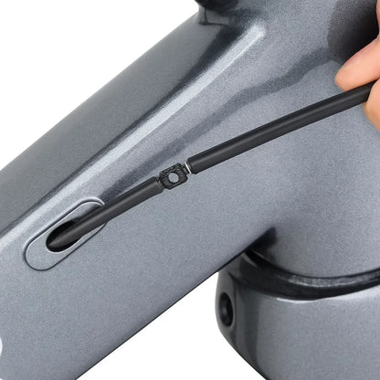 Outil de routage câble interne vélo – Aluminium noir – 2 pièces – Pour frein et dérailleur – Compatibilité universelle