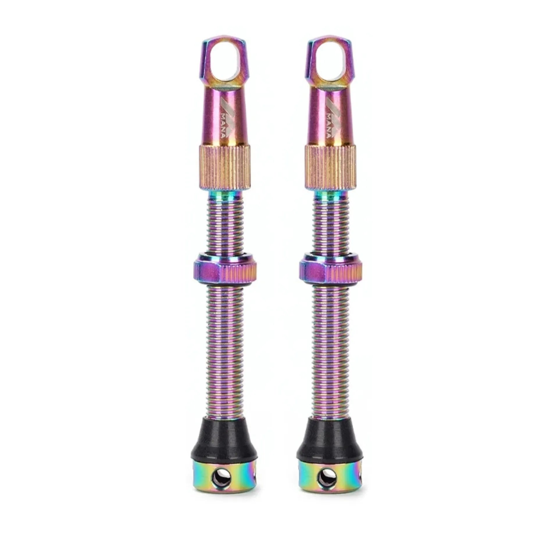 Paire de valves tubeless Presta 53 mm