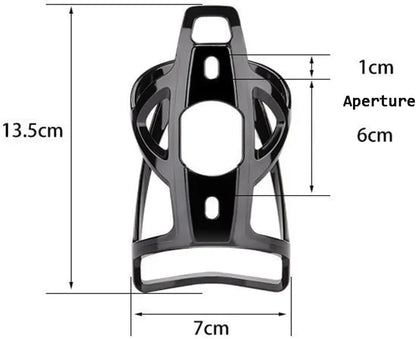 Porte-bidon vélo en plastique PC – Ultra léger et résistant Noir