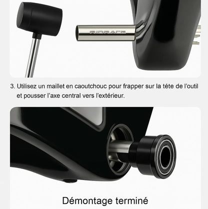 Extracteur de boîtier de pédalier press-fit – Compatible BB86, BB92, BB30, PF30