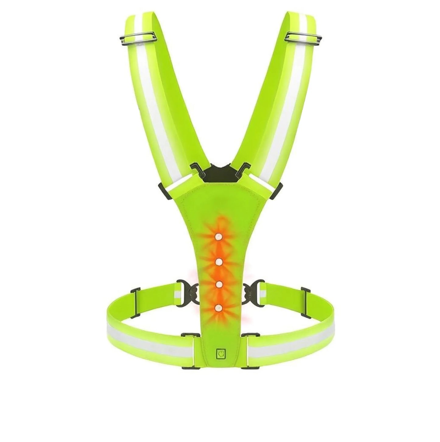 Gilet de sécurité LED haute visibilité – 360° réfléchissant