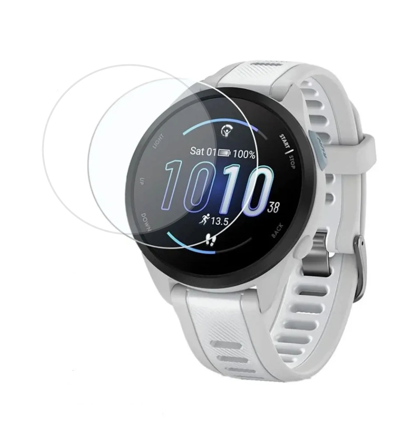 Lot de 2 écrans de protection hydrogel pour Garmin Forerunner 165