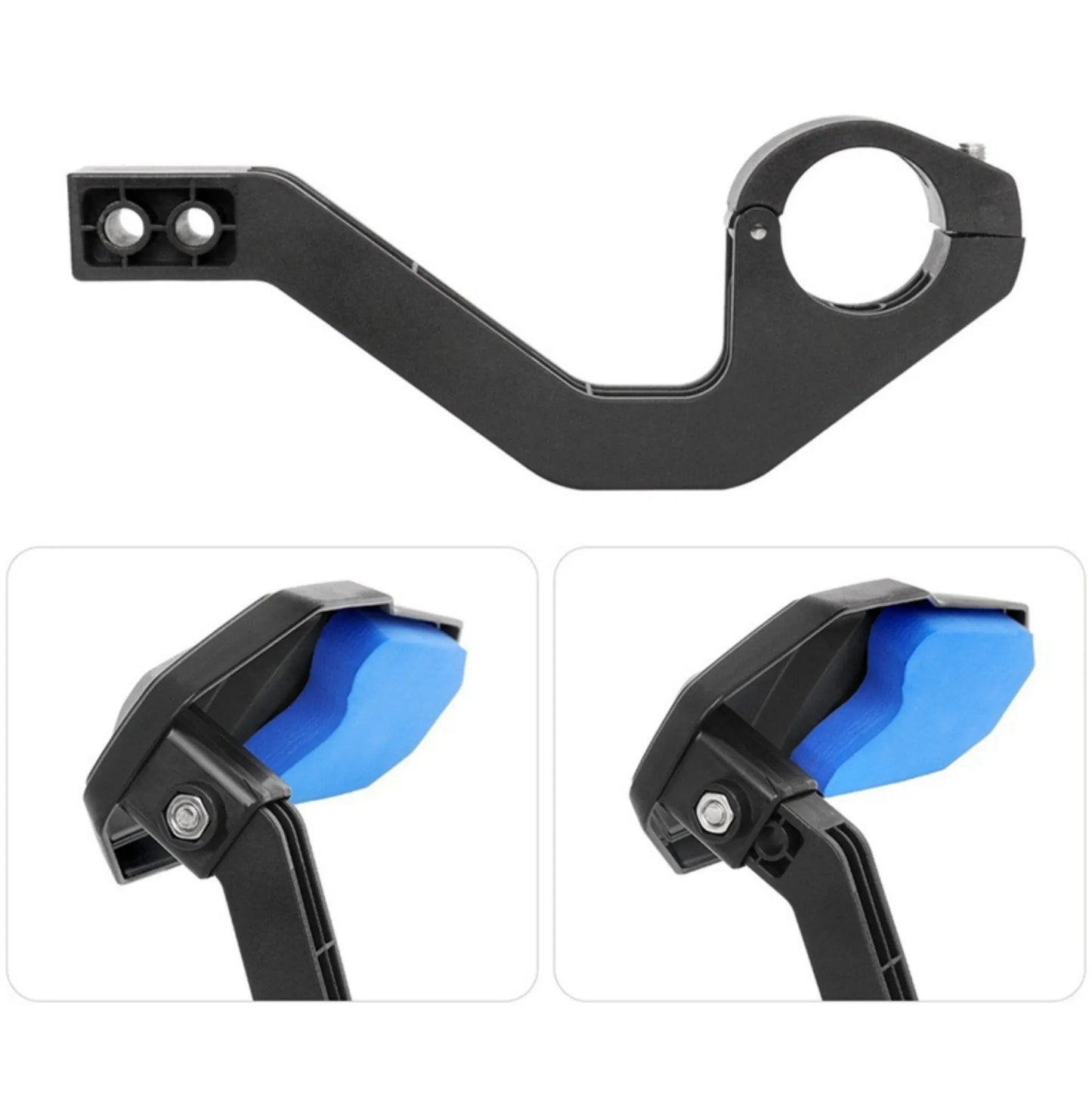 Lot de 2 protège-mains vélo – Nylon renforcé + mousse absorbante