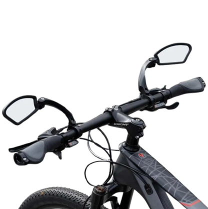 Lot de 2 Rétroviseur de guidon de vélo réglable – Vision large et rotation à 360°
