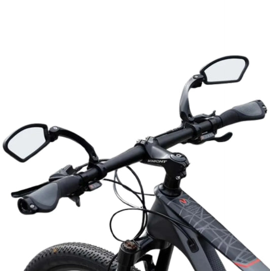 Lot de 2 Rétroviseur de guidon de vélo réglable – Vision large et rotation à 360°