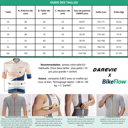 Maillot de cyclisme SUNSET AERO – Coupe ergonomique et respirante