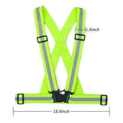 Harnais réfléchissant haute visibilité