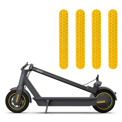 Autocollants réfléchissants de roue avant et arrière - Ninebot Max G30