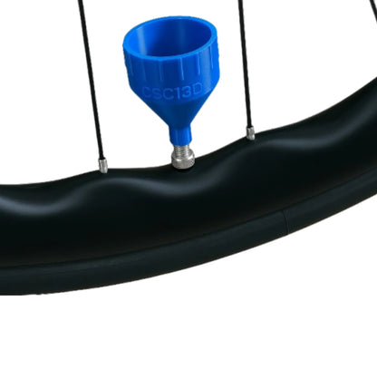 Entonnoir CSCI3D pour préventif tubeless – Compatible valve Presta (30 ml)