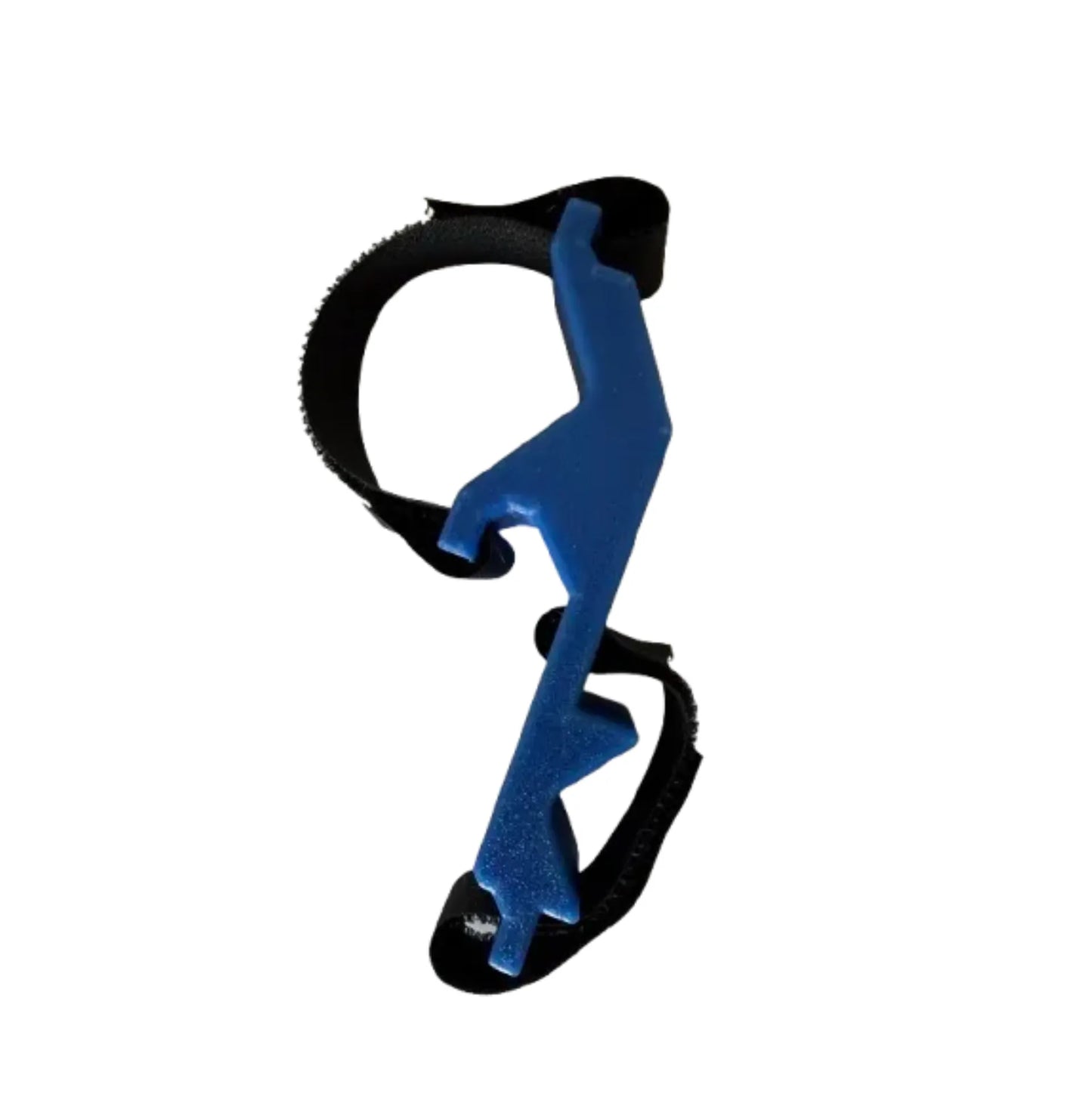 Support de seringue pour purge de frein vélo – Fixation sur fourche (PETG 3D – réglable)