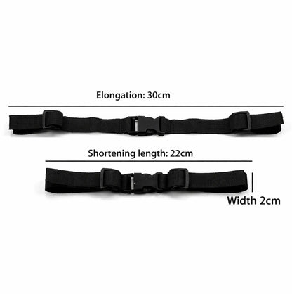 Sangle de poitrine réglable pour sac à dos - Nylon résistant avec boucle rapide