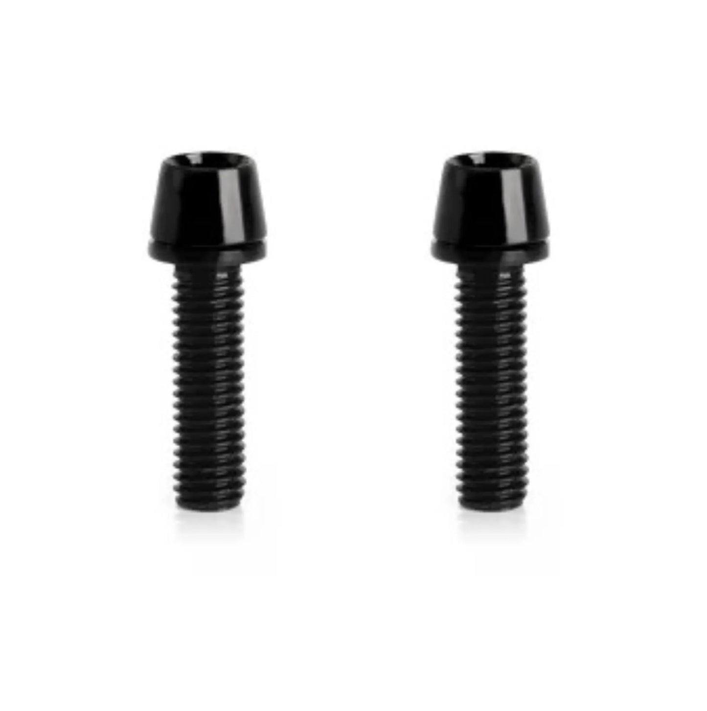 Lot de 6 vis de potence/guidon vélo – Acier allié 10B21 M5 noir