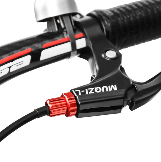 Lot de 2 vis de réglage levier de frein vélo – M10 aluminium anodisé