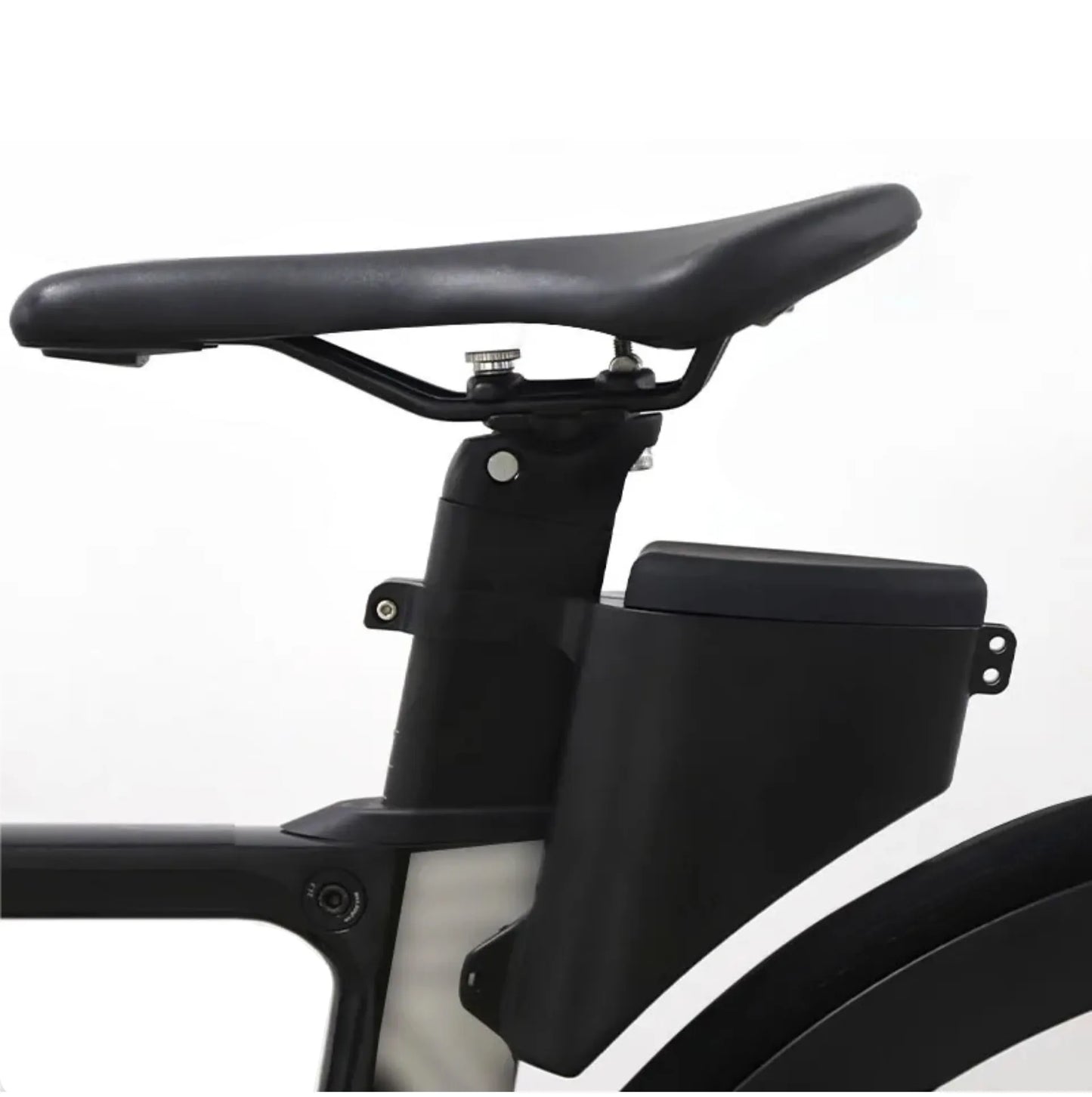 Sac de rangement aérodynamique pour tube de selle vélo – Coque rigide étanche