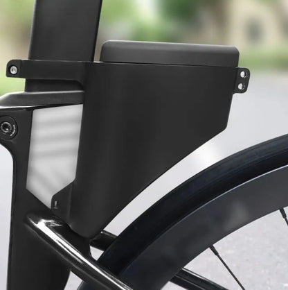 Sac de rangement aérodynamique pour tube de selle vélo – Coque rigide étanche
