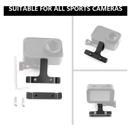Rail de selle de vélo/Support de selle pour GoPro Hero/Action Cam - Noir