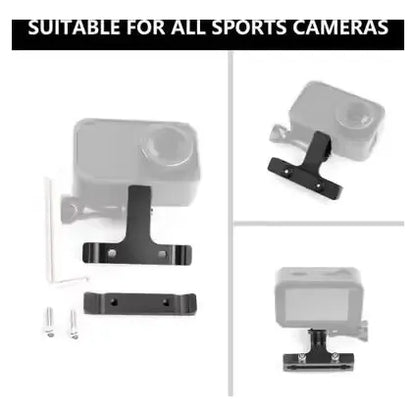 Rail de selle de vélo/Support de selle pour GoPro Hero/Action Cam - Noir