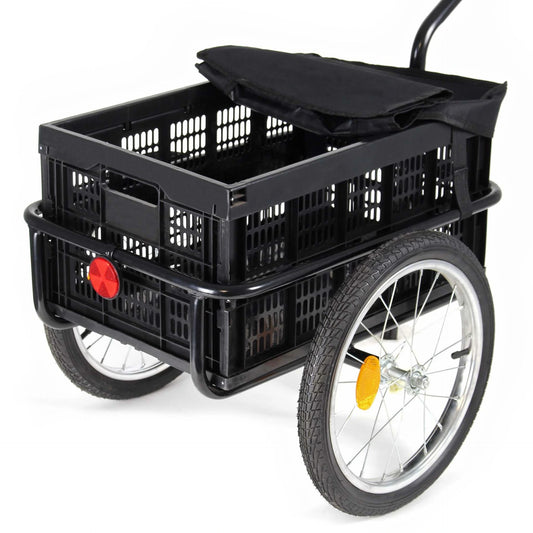 Remorque pour vélo 50 kg max- Attelage rapide - Wiltec
