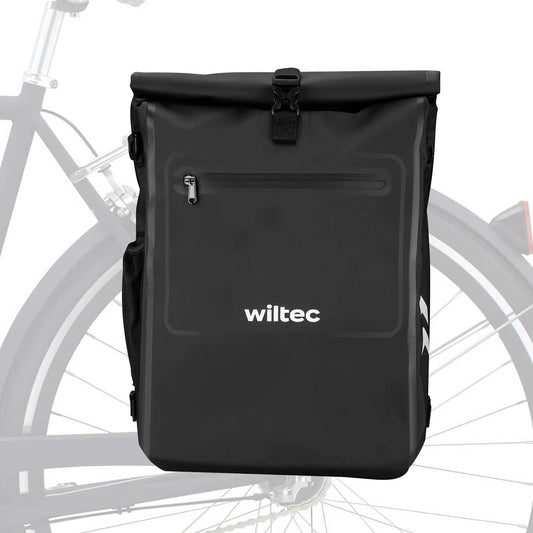 Sac à dos sacoche 2-en-1 Wiltec – Étanche, pratique et modulable pour vos trajets à vélo