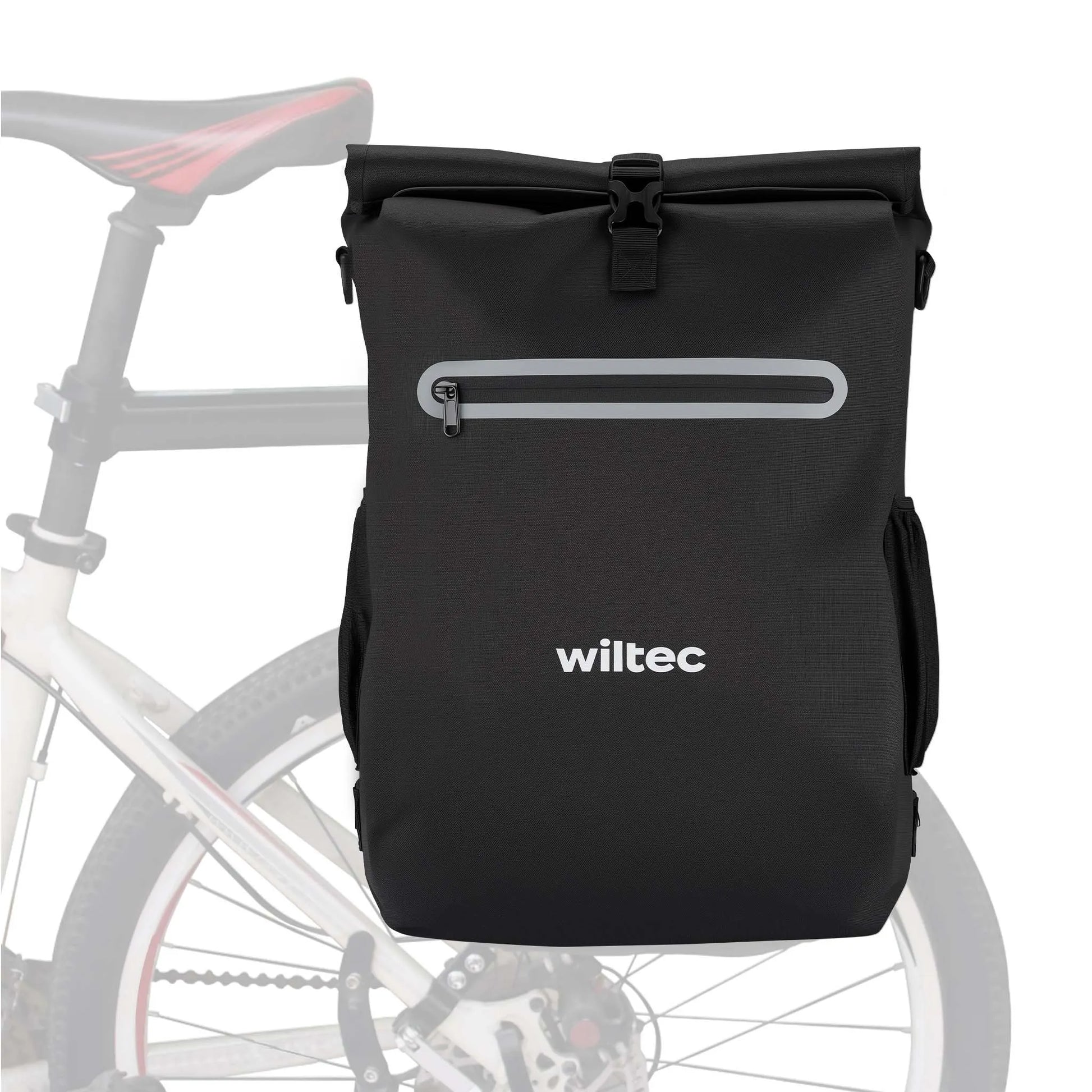 Sacoche sac à dos Wiltec 20 L – Étanche, polyvalente et parfaite pour les trajets à vélo