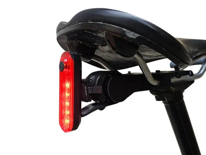 Support de feu arrière pour rails de selle – Compatible VTT, Enduro, Gravel (PETG 3D)