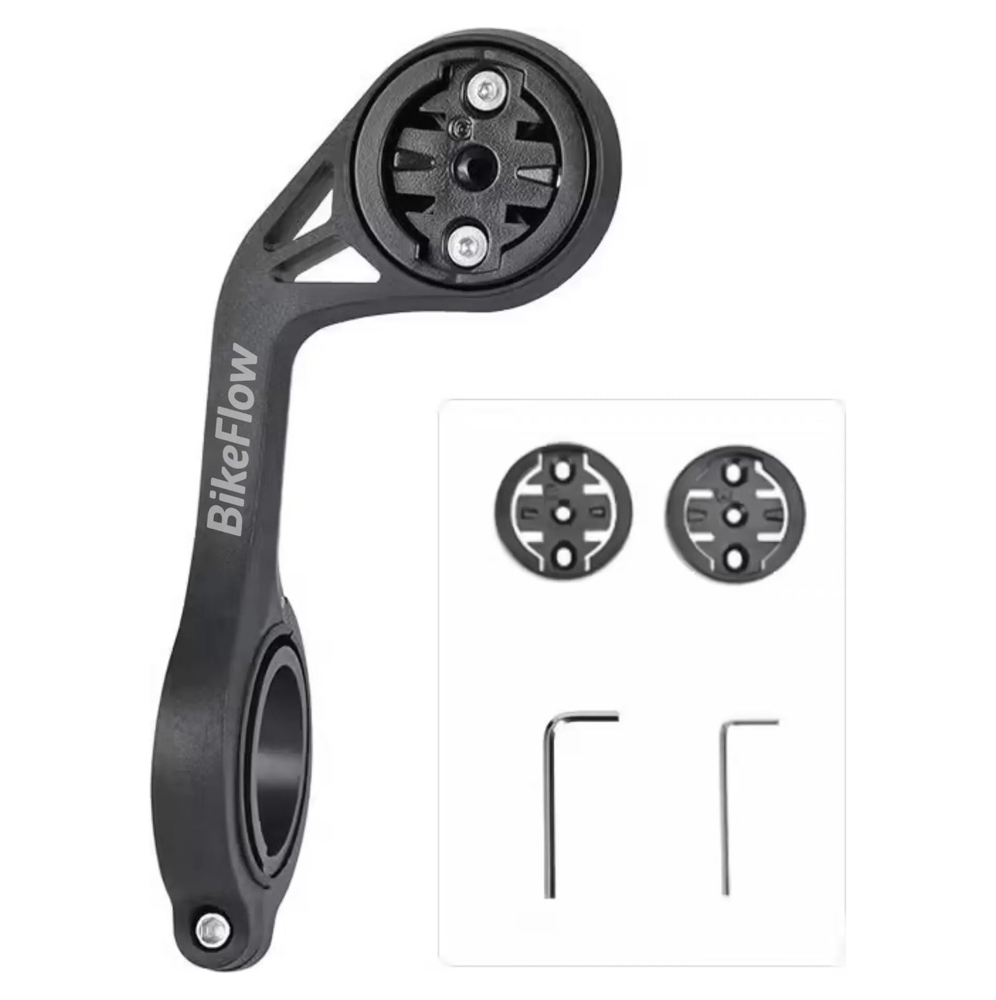 Pack éclairage vélo complet – Phare avant XOSS XL-400 + feu arrière USB + support déporté XL