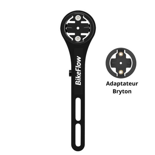 Support compteur Garmin/Bryton pour cintres aérodynamiques – Fixation sous cintre