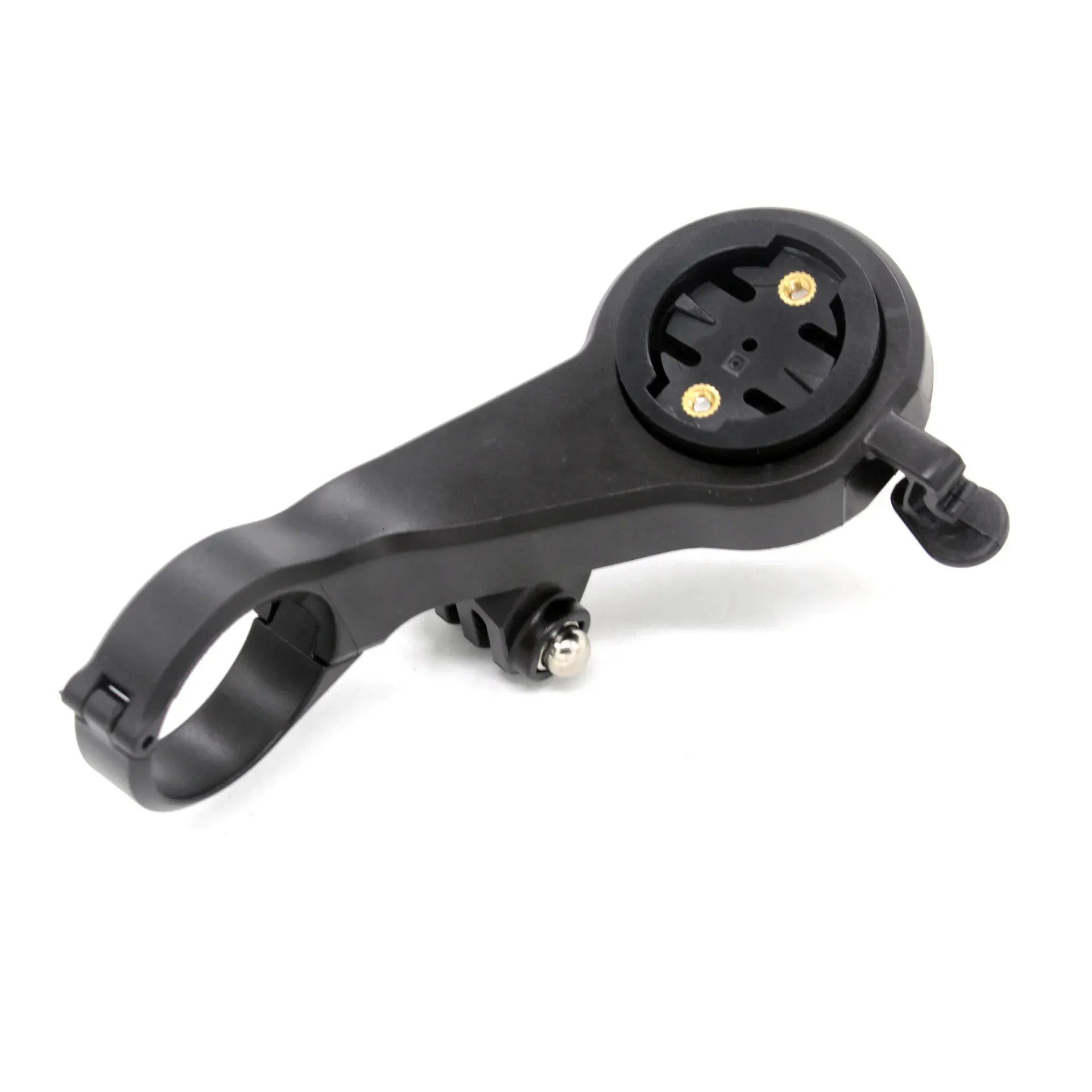 Support déporté vélo 4-en-1 compatible Garmin, Cateye, Bryton – Compteur, sonnette, éclairage, GoPro
