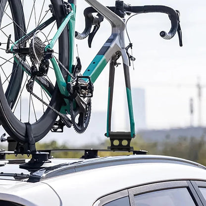 Support de blocage de fourche avant RideRace – Transport et rangement sécurisé pour vélo Bikeflow