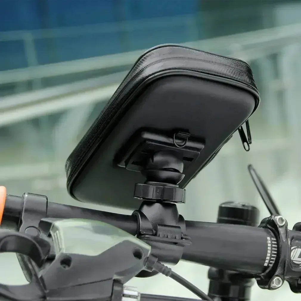 Support de téléphone étanche pour guidon de vélo – Taille ≤ 6,3"