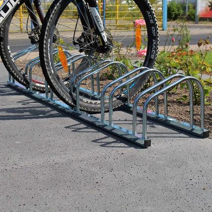 Support mural ou au sol pour 6 vélos – Rangement spacieux et sécurisé pour tous types d’environnements