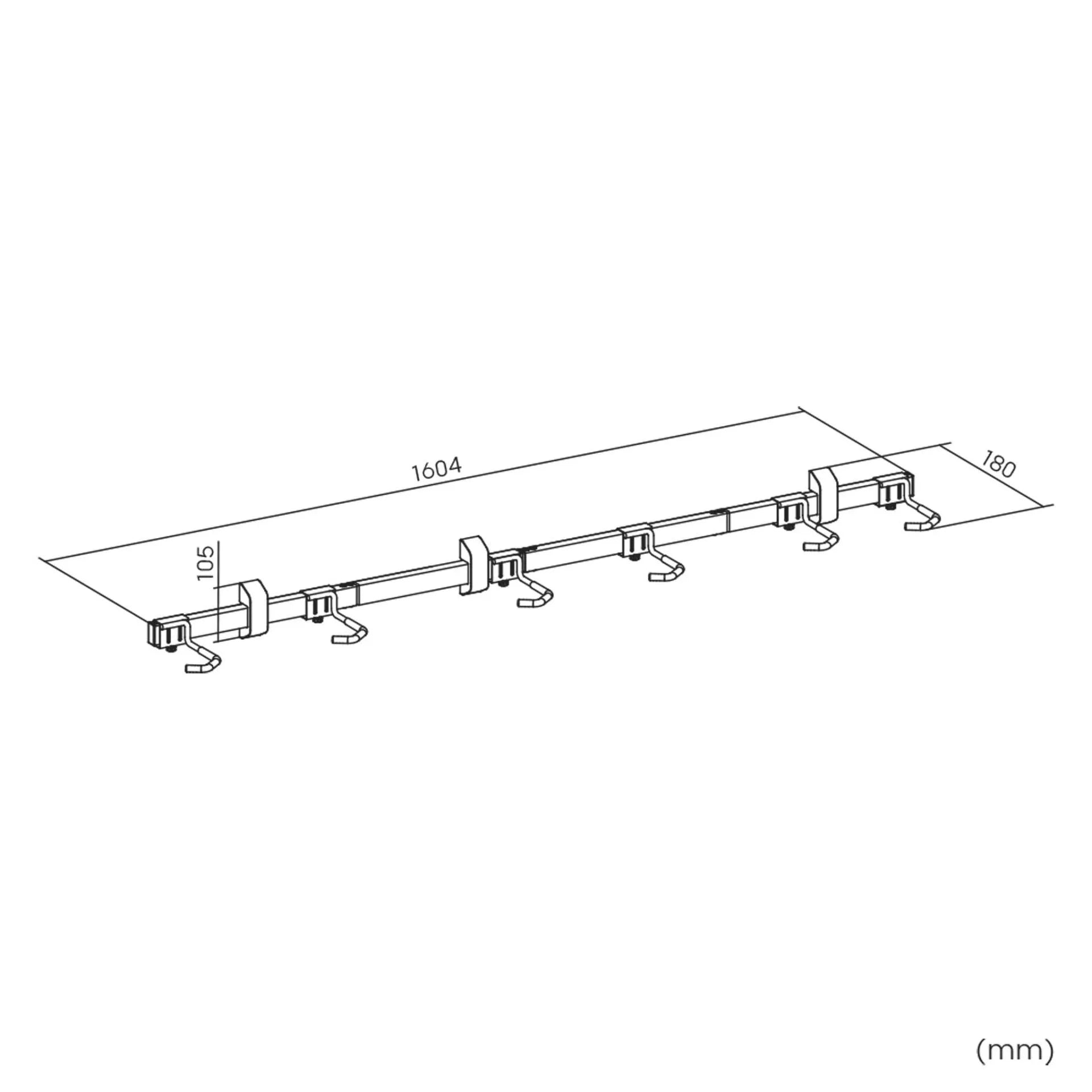 Support mural pliable pour 6 vélos – Rangement mural gain de place pour toute la famille