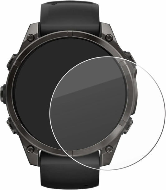 Verre trempé pour Garmin Fenix 8 Pro Sapphire – Protection écran HD 9H – 47mm