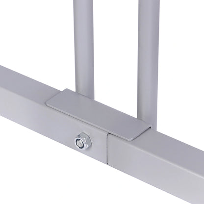 Wiltec Râtelier pour 5 vélos - Extensible, Montage au sol, Support vélos en acier galvanisé A3, Pied béquille de stationnement