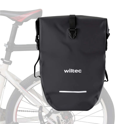 Wiltec Sacoche étanche pour porte-bagages – capacité de 25 L