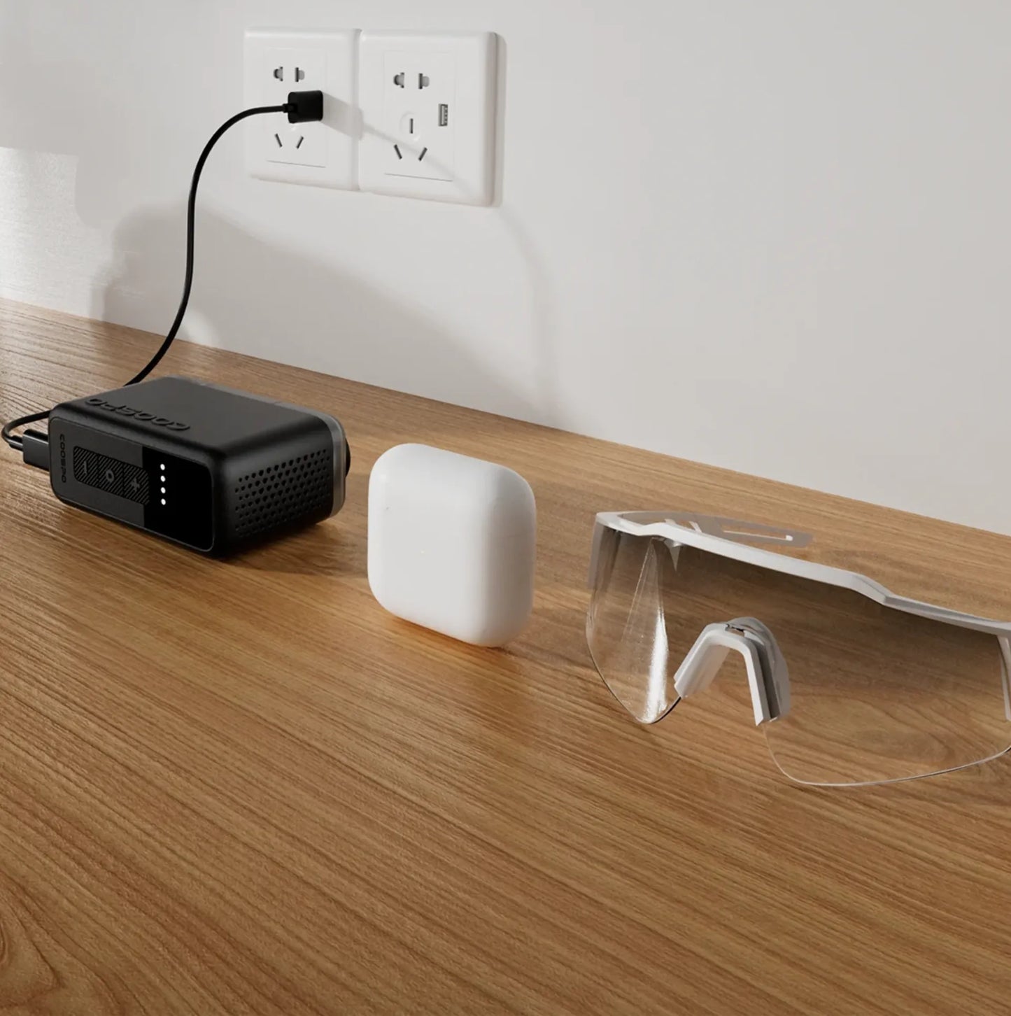 Pompe/Mini compresseur Électrique Coospo X1 – Ultra Compacte, 120 PSI, Recharge Rapide