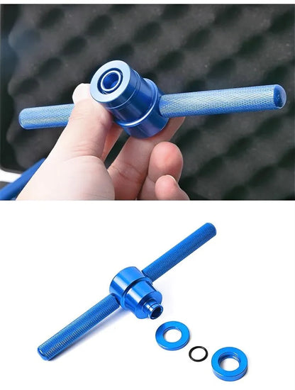 Kit Professionnel d’Installation et d’Extraction de Roulements pour Vélo avec boîte - Compatible Moyeu de Roue
