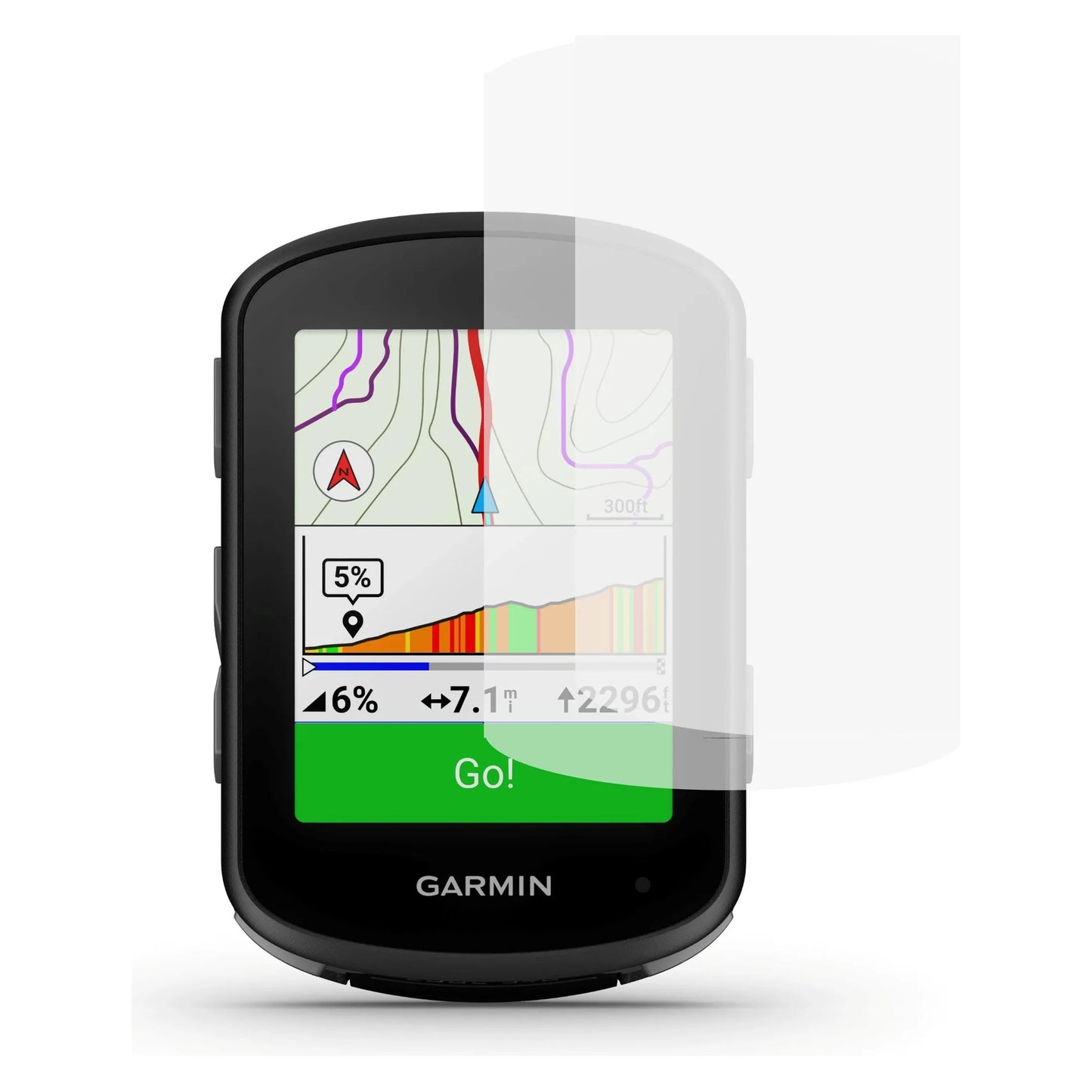 lot de 2 Ecrans de Protection en verre trempé pour Garmin Edge 540 Bikeflow