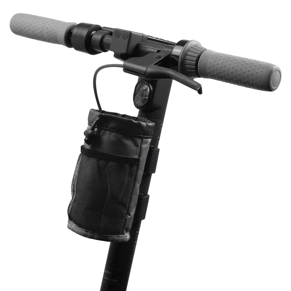 Porte-bidon / Pochette de guidon universelle – Vélo et Trottinette (isolée – 18 × 10 cm)