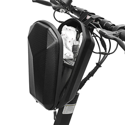 Sacoche avant rigide 4L pour trottinette et vélo – Étanche et coque EVA